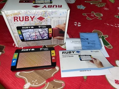 Ruby HD Freedom Scientific Universal Handheld Video Magnifier Portable - Image 1 of 4