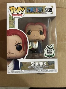 One Piece - Figura in vinile Shanks Funko Pop 939 (esclusiva Big Apple da collezione) - Foto 1 di 3