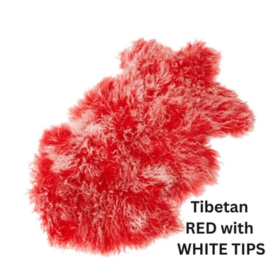 PIEL DE CORDERO TIBETANA - Pelo largo - MÁS COLORES Foto 1 de 4