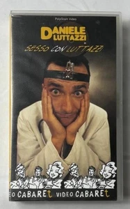 VHS Daniele Luttazzi - Sexo con Luttazzi cabaret sátira rareza años 90 - Imagen 1 de 4