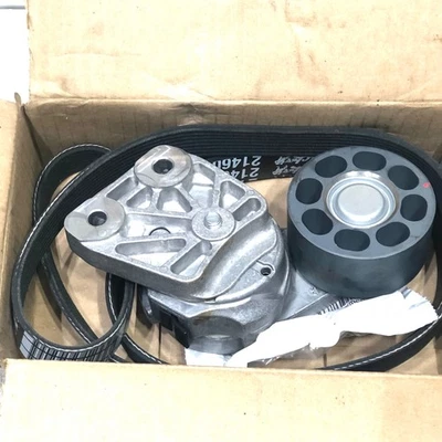 OEM Mack 21568411 Belt Tensioner Kit w/ 21460409 Serpentine Belt For Select MP7 - Image 1 of 4