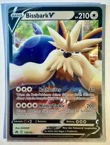 Pokemon Bissbark V 116/159 Deutsch NM - Bild 1 von 1
