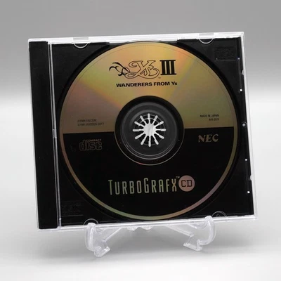 [ TG16 ] YS III WANDERERS FROM YS - Falcom Action RPG - Turbografx 16 Duo - Image 1 of 2