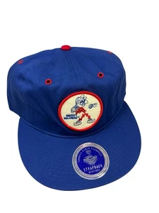 REDDY KILOWATT BASEBALL EFF DNA EBBETS FIELD BLUE RED Adjustable Strap Hat - Bild 1 von 3