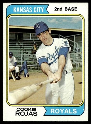 1974 Topps Cookie Rojas Kansas City Royals #278 Foto 1 de 2