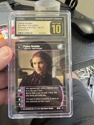 2005 Star Wars TCG Padme Amidala Revenge of the Sith Card #59 Grade 10 🔥 - Image 1 of 3
