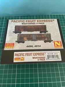 New! N-Scale MT 983-05-098 PFE 2-Pack  Weathered $ 64.95 Make offer - Picture 1 of 11