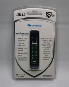 datAshur Pro2 USB 3.0 256-bit 32GB Hardware Encrypted Flash Drive - Picture 1 of 2