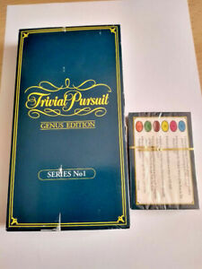 Trivial Pursuit Genus Edition Series No1 Box, Factory SEALED CARDS 50 Questions