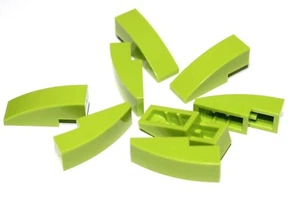 8x LEGO® Bogenabschluss 1x3x1 50950 NEU Hellgrün Lime Limette Slope curved - Bild 1 von 1