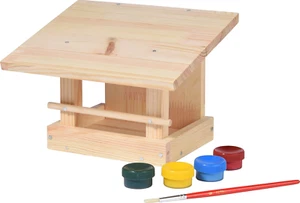 Dobar® 38031Fsce Vogelfutterhaus Bastel-Set - Vogelhaus Zum Selberbauen Und Bema - Bild 1 von 9