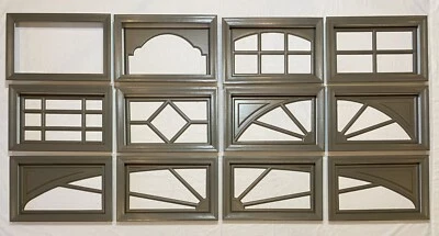 Kit de ventana de puerta de garaje Terratone Amarr panel corto marco insertar opciones de vidrio Foto 1 de 4