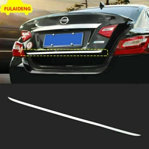 For Nissan Altima Teana 2013-2018 STAINLESS REAR TRUNK TAILGATE LID COVER STRIP - Picture 1 of 5
