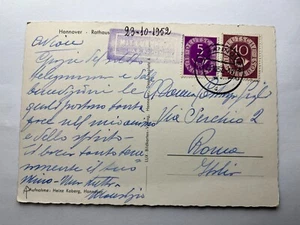 Autogramm BENIAMINO GIGLI (†1957)-Tenor ITALIEN-handgeschr. Karte aus HANNOVER - Bild 1 von 3