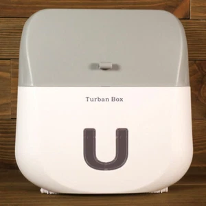 Turban Box Double Layer Drawer Toilet Tissue Dispenser Gray/White - Picture 1 of 4