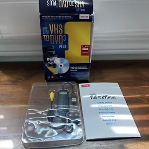 ROXIO Easy VHS to DVD 3 Plus Converter Audio Tapes to CDs New But Missing CD - Picture 1 of 3