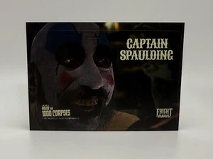 Rob Zombies House of 1000 Corpses Fright Rags Trading Card Spaulding Sticker - Picture 1 of 1