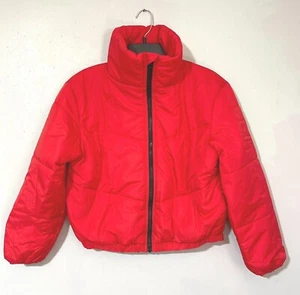 Leichte rote hochgeschlossene Damenjacke Junior XS mit Reißverschluss Wild Fable neu mit Etikett - Bild 1 von 2