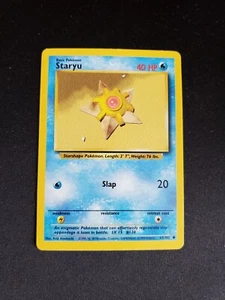 1999 Vintage WOTC Pokemon Base Set Staryu #65/102 - NM - Picture 1 of 2