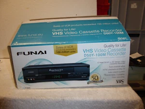 FUNAI D50Y-100M 6-Kopf Videorecorder Videorekorder VHS *Neu mit OVP , 24862 - Bild 1 von 10