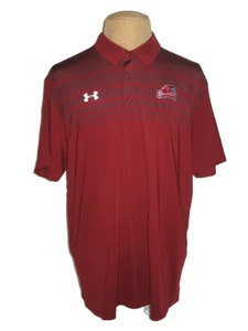 OREGON STATE BEAVERS UNDER ARMOUR POLO SHIRT MEN'S 2XL BURGUNDY NEW with tag - Picture 1 of 5