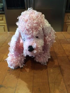 Ganz Webkinz Pink Poodle 9" Plush Stuffed Animal Toy Only No Code - Picture 1 of 7