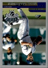 2000 Topps Opening Day Dave Martinez a Tampa Bay Devil Rays #75