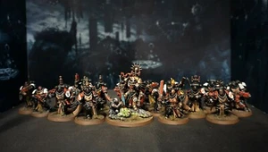 Black Templars painted pack Warhammer 40k Helbrecht Sword Brethren Crusader - Picture 1 of 6