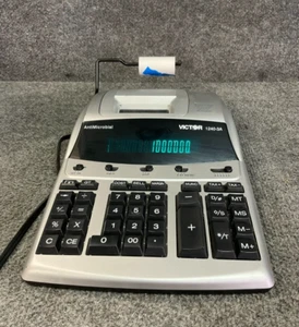 Victor 1240-3A Antimicrobial 12-Digit Heavy Duty Commercial Printing Calculator - Picture 1 of 24