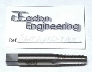 1/16" x 27TPI NPTF (National Pipe Taper Fuel) Tap or Tap Set, HSS. - Picture 1 of 2