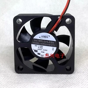 ADDA AD5024HB-D70 5015 DC24V 0.10A 5CM 2-Wire Dual Ball Inverter Cooling Fan - Picture 1 of 1