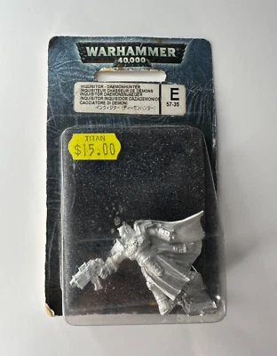 Warhammer 40.000 Metal Minis: Inquisitor Daemonhunter Foto 1 de 2