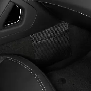 Corvette 2014-2019 bolsa de viaje fibra de carbono para consola lateral de pasajeros 699318 - Imagen 1 de 1