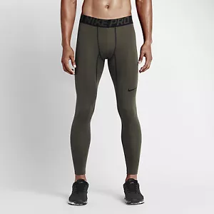 Nike Pro Hyperwarm Compression Lite Men's Tights Style 596297-325 - Picture 1 of 4