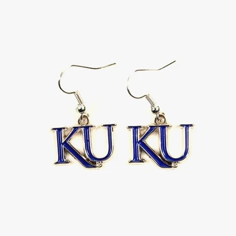 Kansas Jayhawks NCAA Dangle Earrings Cover