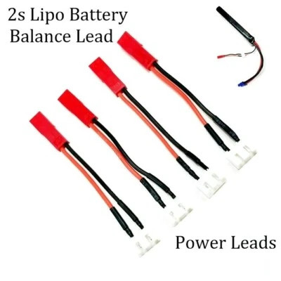 RCP-JRJST 2s Balance Lead Power Leads - 1 Female JST Connector  - Image 1 of 4