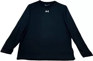 Camicia uomo Under Armour Locker 2.0 manica lunga nera nuova con etichetta taglia M UA223 - Foto 1 di 1