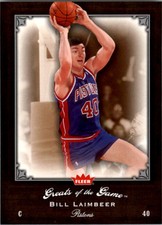 2005-06 Fleer Greats of the Game Basketball #13 Bill Laimbeer