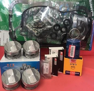 YCP P29 75MM Full Set Teflon Coated Pistons High Comp Honda Civic D16Y7 Y8 96-00 - Picture 1 of 12
