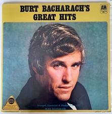 Burt Bacharach – Burt Bacharach's Great Hits Gatefold - A&M  - LP - 12"  1971