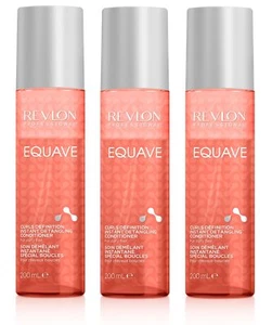 3x Revlon Professional Equave 2 Phase Curls Detangling Conditioner 200 ml - Bild 1 von 1