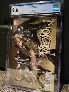 Venom 3 (2011) (Agent Venom) Sabertooth Variant Edition CGC 9.6  - Picture 1 of 2