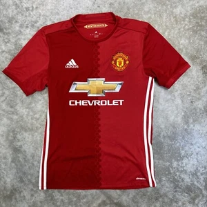 Adidas Manchester United soccer jersey mens small 2016 2017 home football shirt - Picture 1 of 7