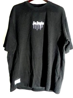 Camiseta Mania Jeans "Los Angeles" Negra Talla XXL Foto 1 de 4