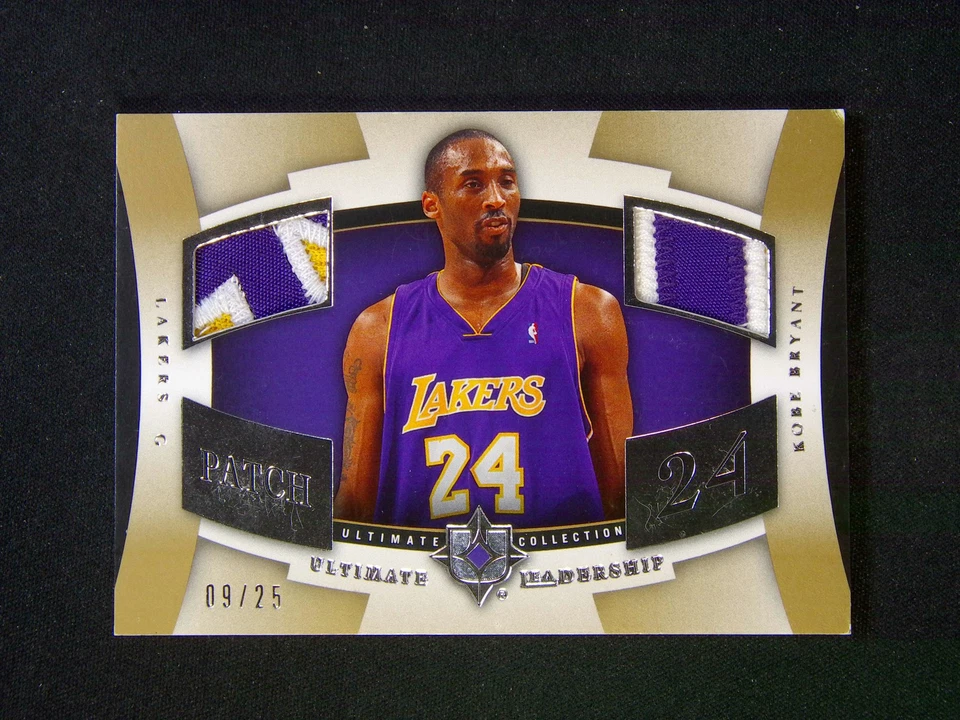 2007-08 Upper Deck Ultimate Kobe Bryant Lea Dership Patch /25 - Image 1 of 4