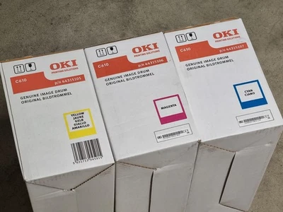 Original OKI C610 Trommeleinheit Drum 44315105 44315106 44315107 NEU OVP - Bild 1 von 4