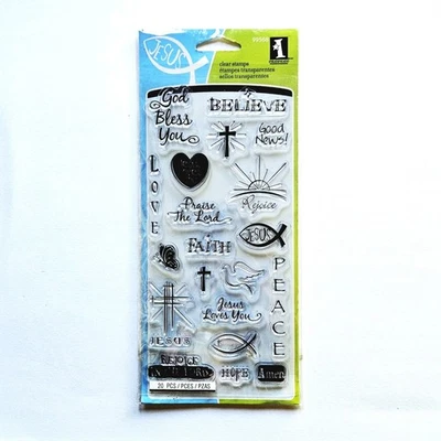 Набор прозрачных акриловых марок Good News религиозная вера для библейского журнала 99568 um282 - Изображение 1 из 3