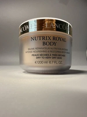 Nuevo Lancome Nutrix Royal Body Balm Crema 6.7oz Tamaño Completo EXP 2028 SELLADO Foto 1 de 4