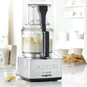 Procesador de alimentos premium multifuncional Magimix 5200XL, 1100 W, plata - Imagen 1 de 4