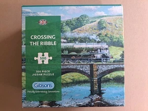 STEPHEN WARNES: CROSSING THE RIBBLE: 500 PIECE JIGSAW GUARANTEED COMPLETE - Picture 1 of 3